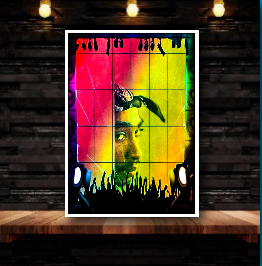 An Amazing 2pac canvas print wall hanging for your wall space ; Size 50x80 cm