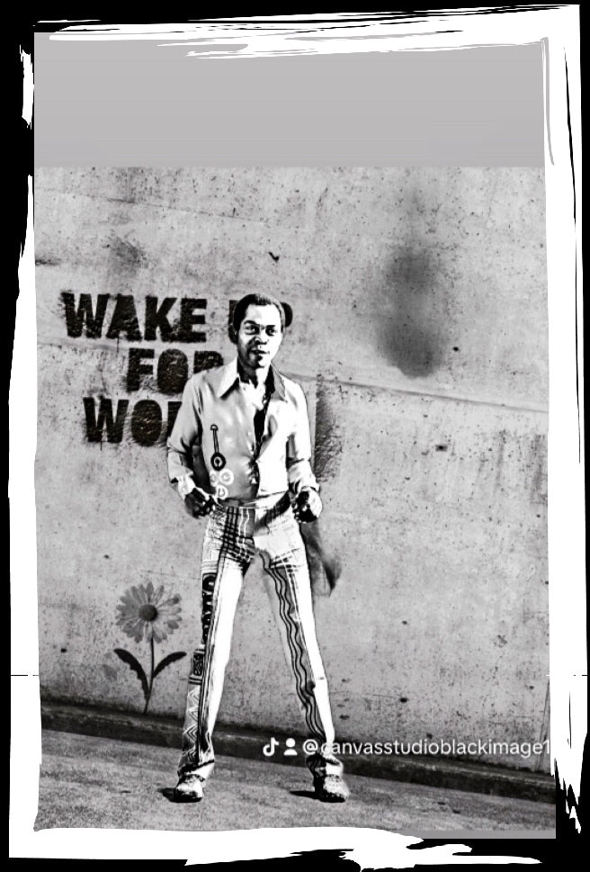 Banksy inspired Fela Kuti Canvas Print wall hanging ready to display