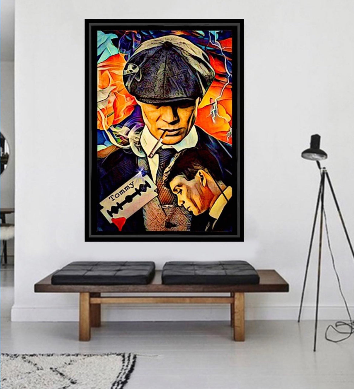 Peaky Blinders canvas print wall hanging ready to display~ By Remi Okuleye