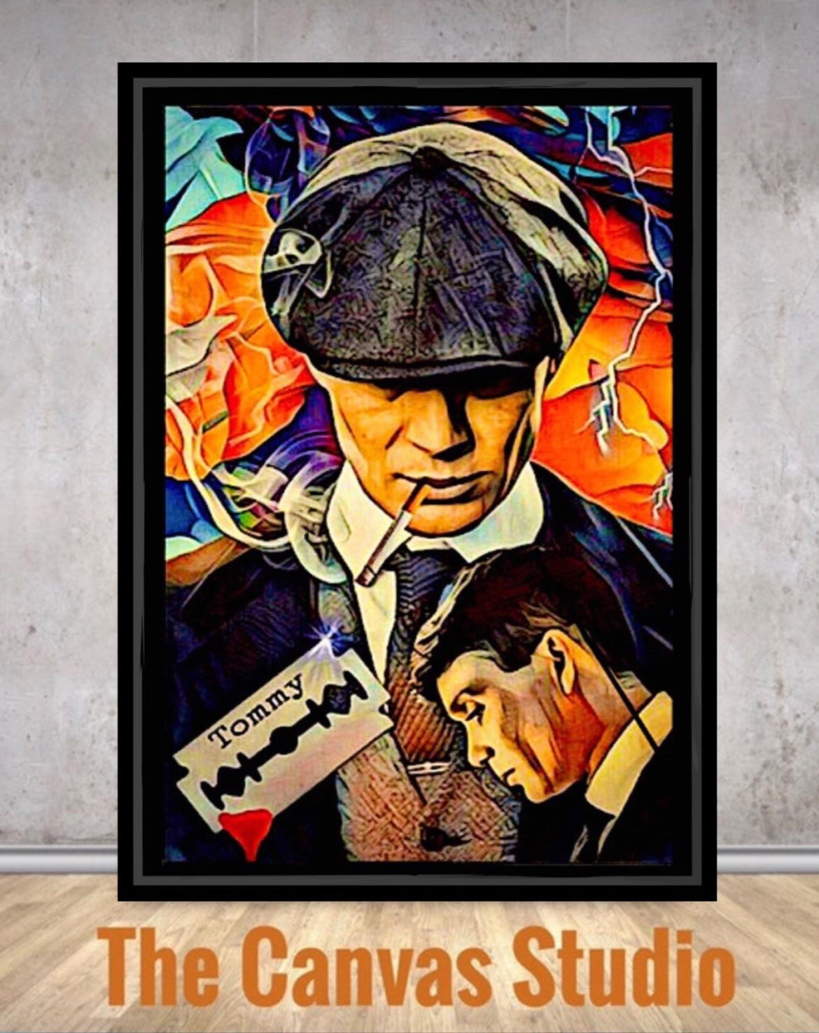 Peaky Blinders canvas print wall hanging ready to display~ By Remi Okuleye