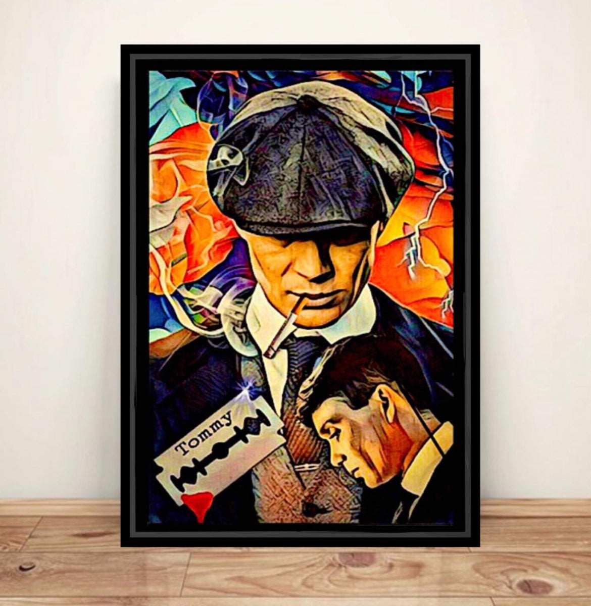 Peaky Blinders canvas print wall hanging ready to display~ By Remi Okuleye