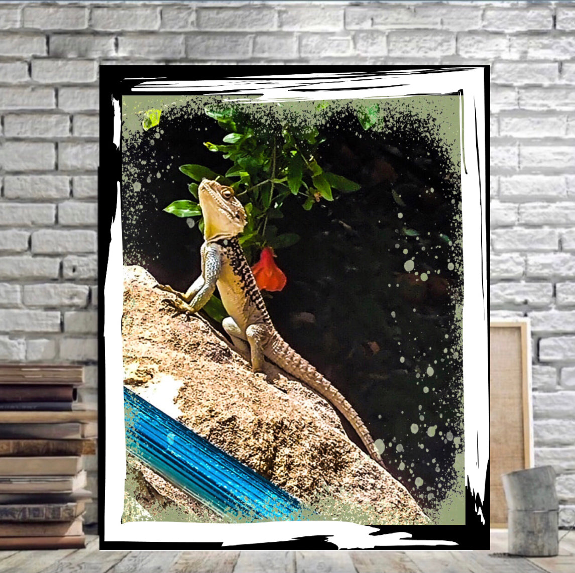 Photo canvas print wall hanging ready to display (new)By Remi Okuleye