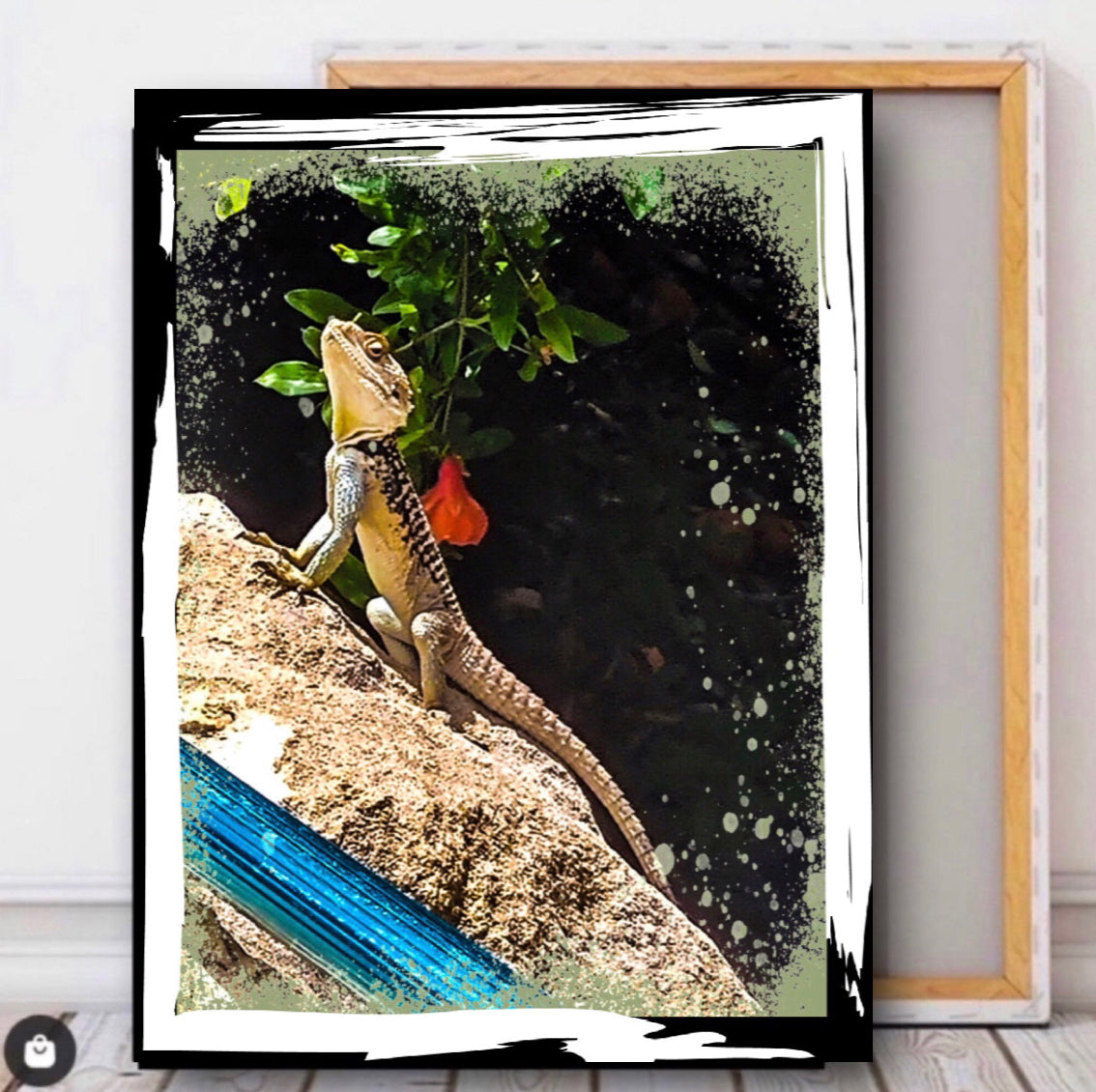 Photo canvas print wall hanging ready to display (new)By Remi Okuleye