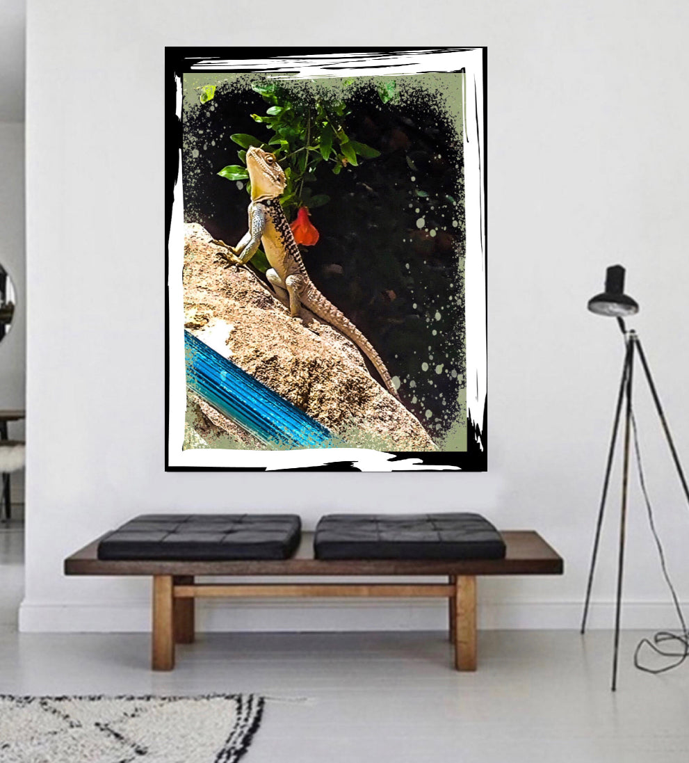 Photo canvas print wall hanging ready to display (new)By Remi Okuleye