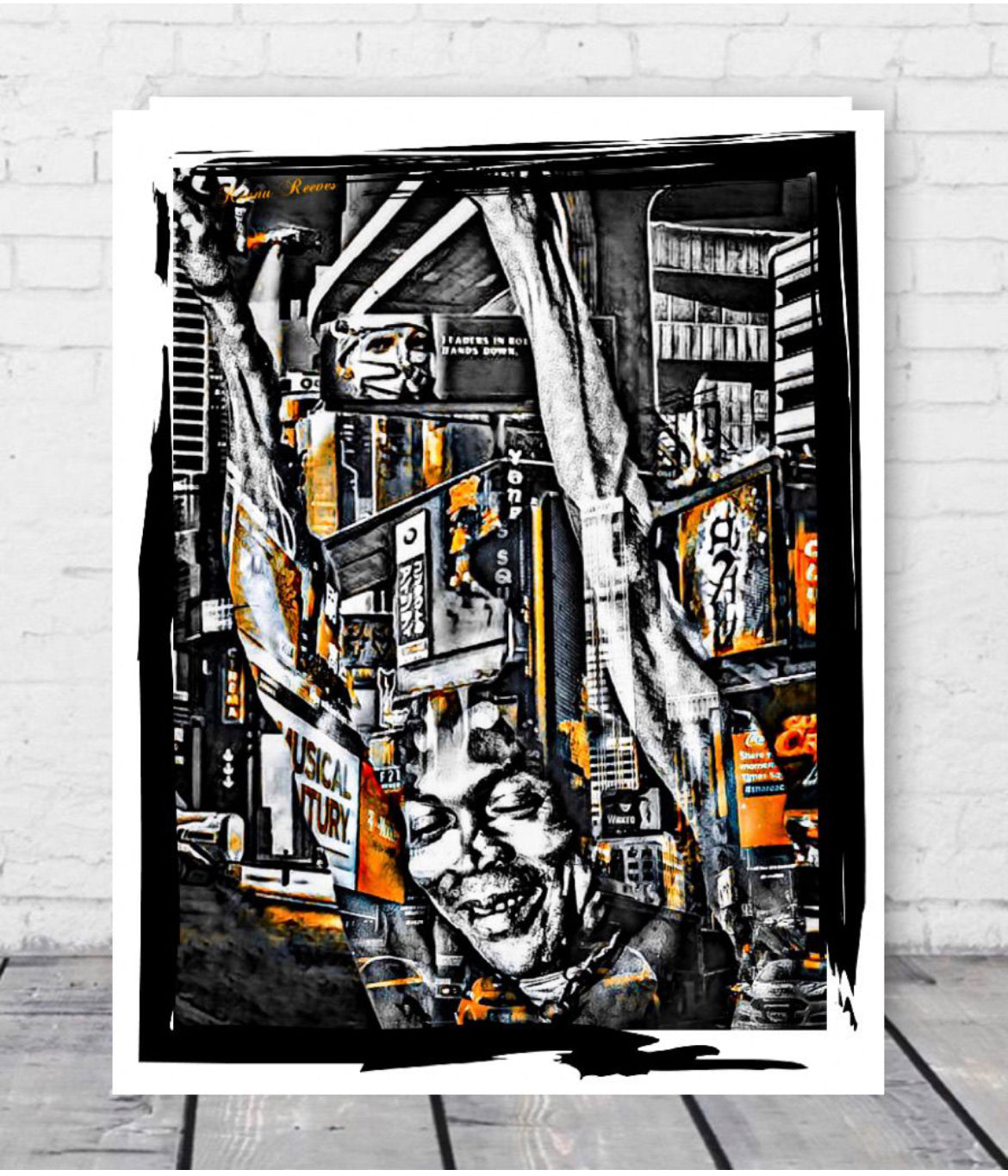 Fela Kuti Canvas Print Wall Hanging Ready to Display Size 50x80cm